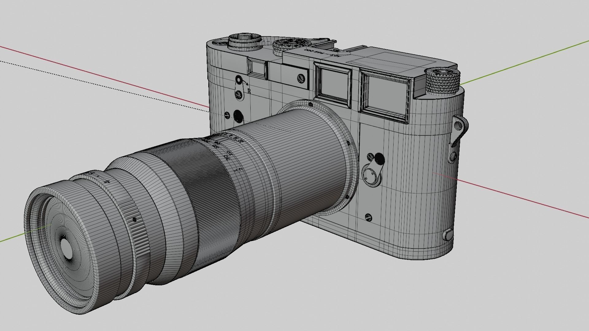LEICA M3 1955 3D model_24