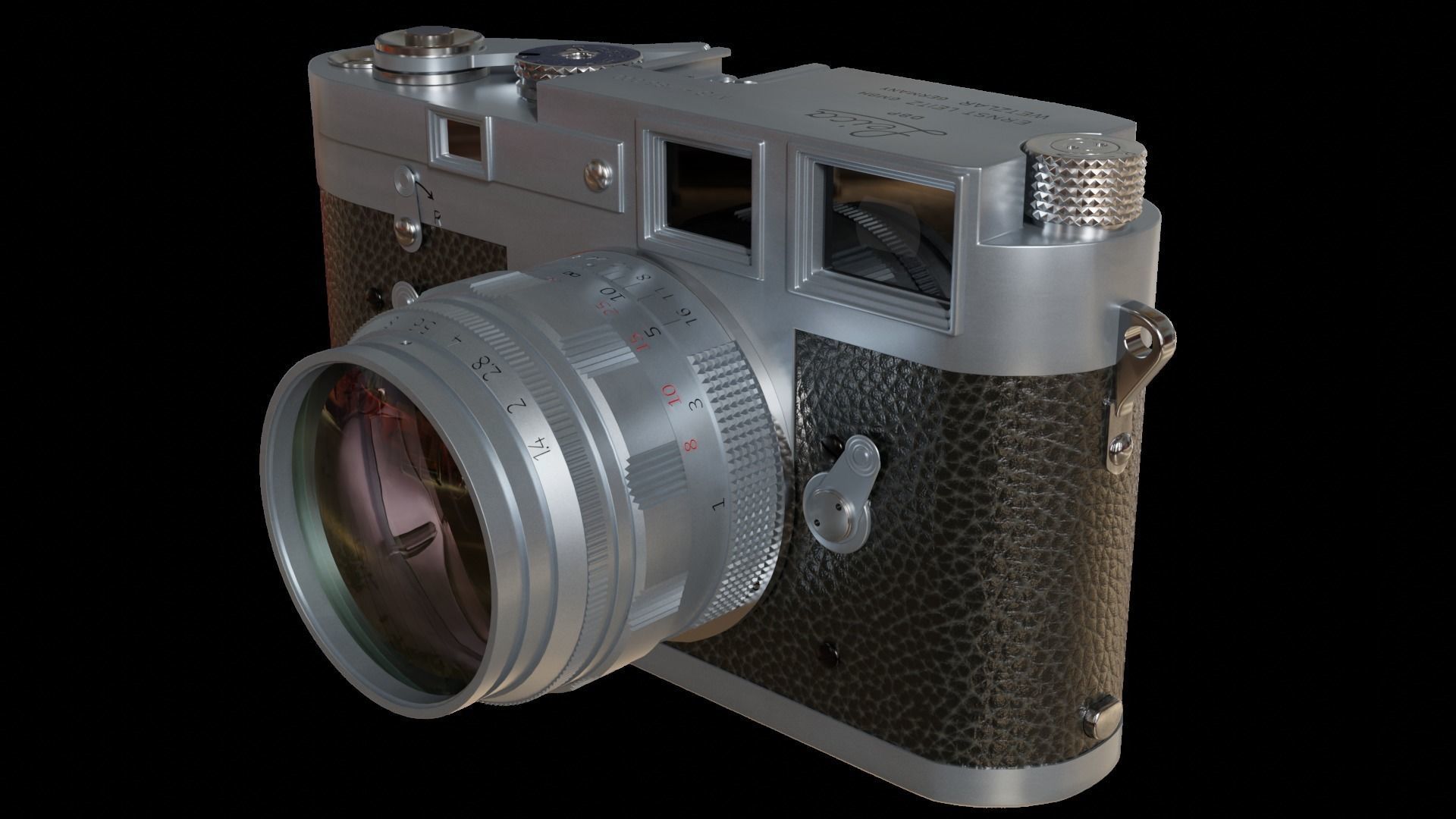 LEICA M3 1955 3D model_3