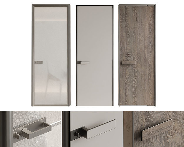 Rimadesio door set 1 3D model