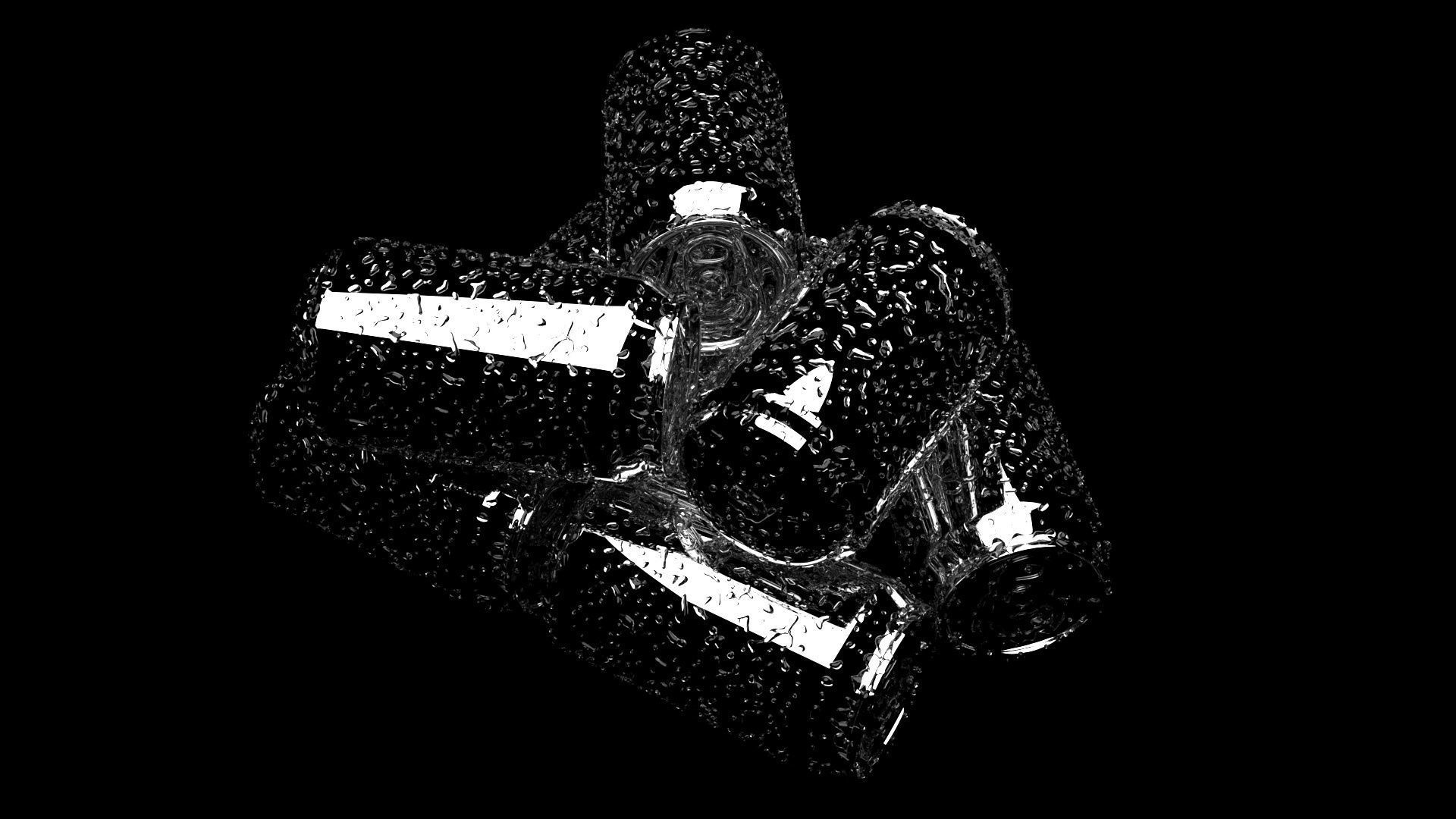 Wet Aluminium Soda Cans Set 3D model_9