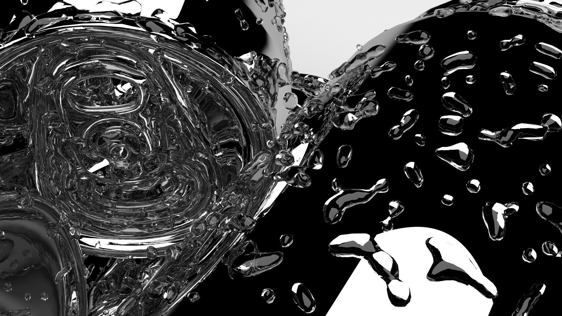 Wet Aluminium Soda Cans Set 3D model_5