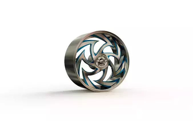 AMANI FORGED CARITO CONCAVE WHEEL  3D print model