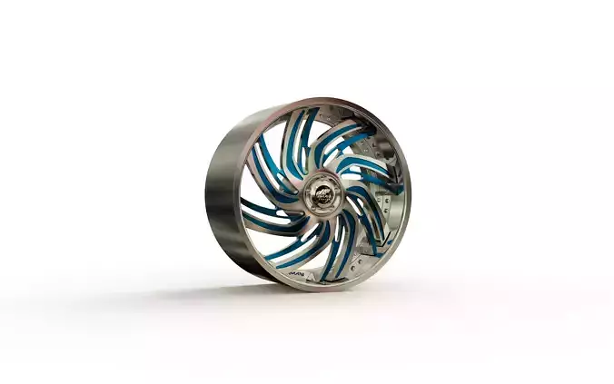AMANI FORGED RIO CONCAVE WHEEL 3D print model