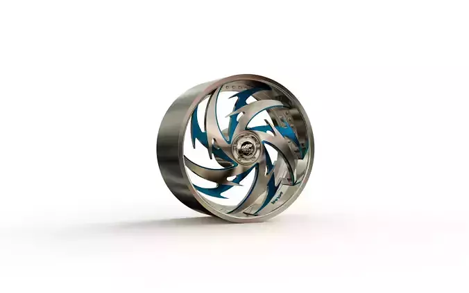 AMANI FORGED TODO WHEEL 3D print model