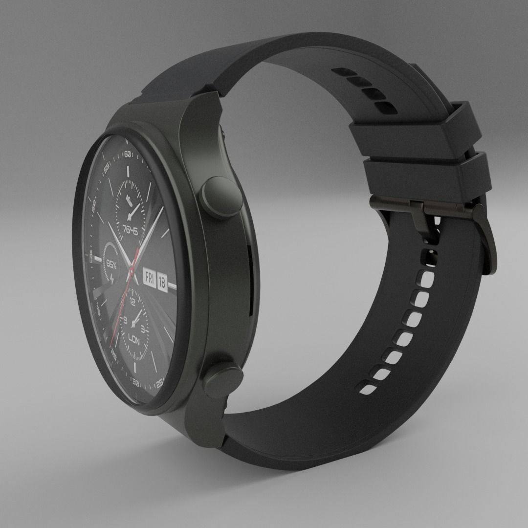 HUAWEI WATCH GT 3D model_1