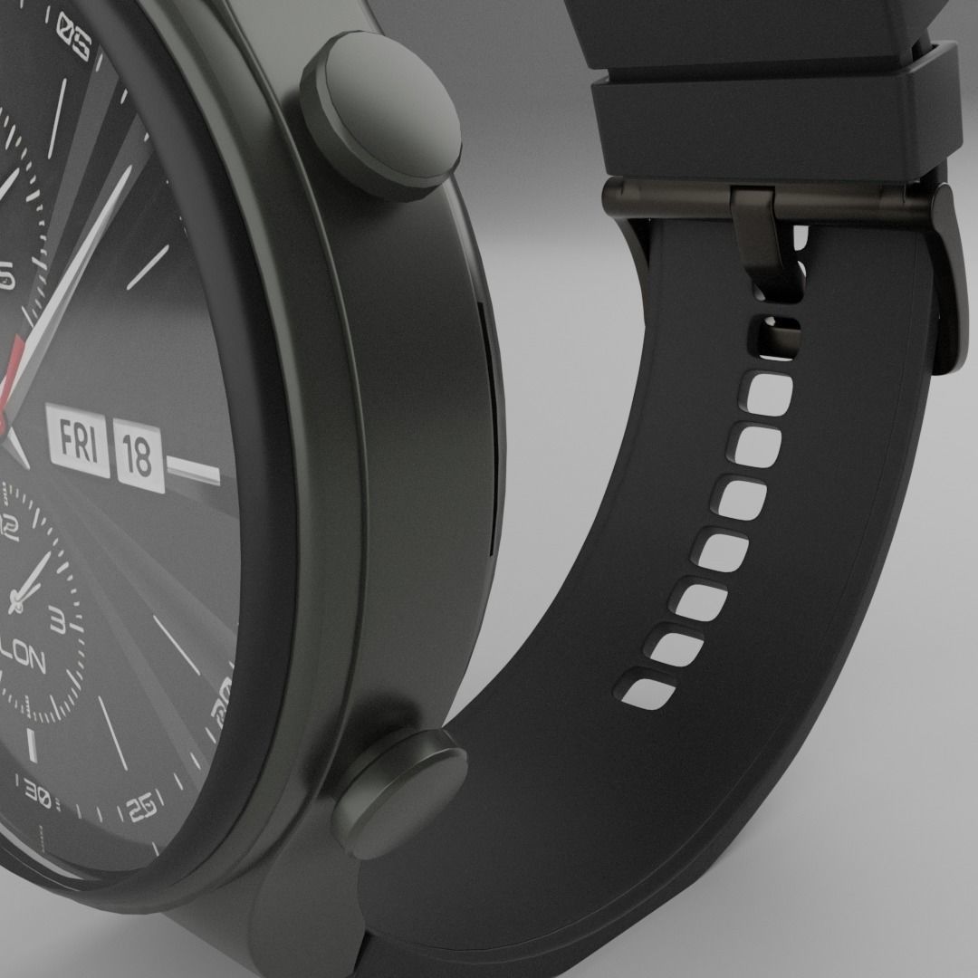 HUAWEI WATCH GT 3D model_5