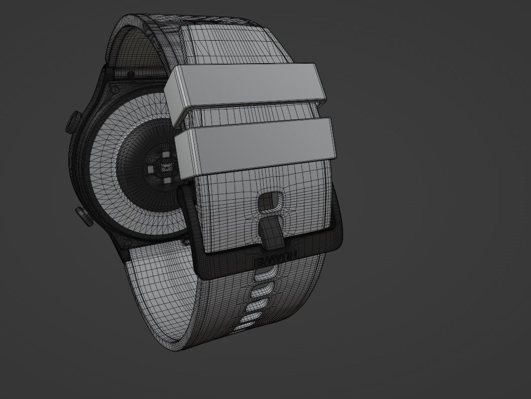 HUAWEI WATCH GT 3D model_9