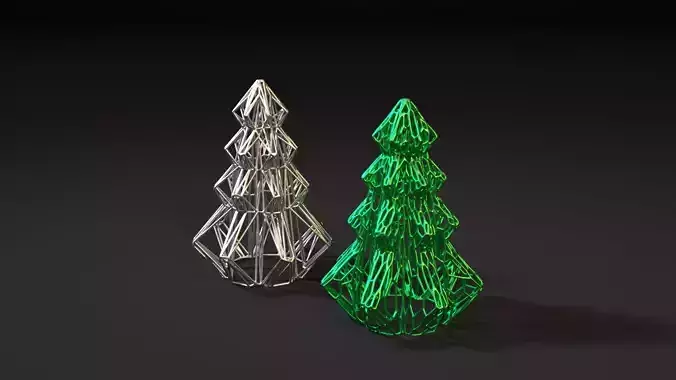 Christmas tree decor 3D print model