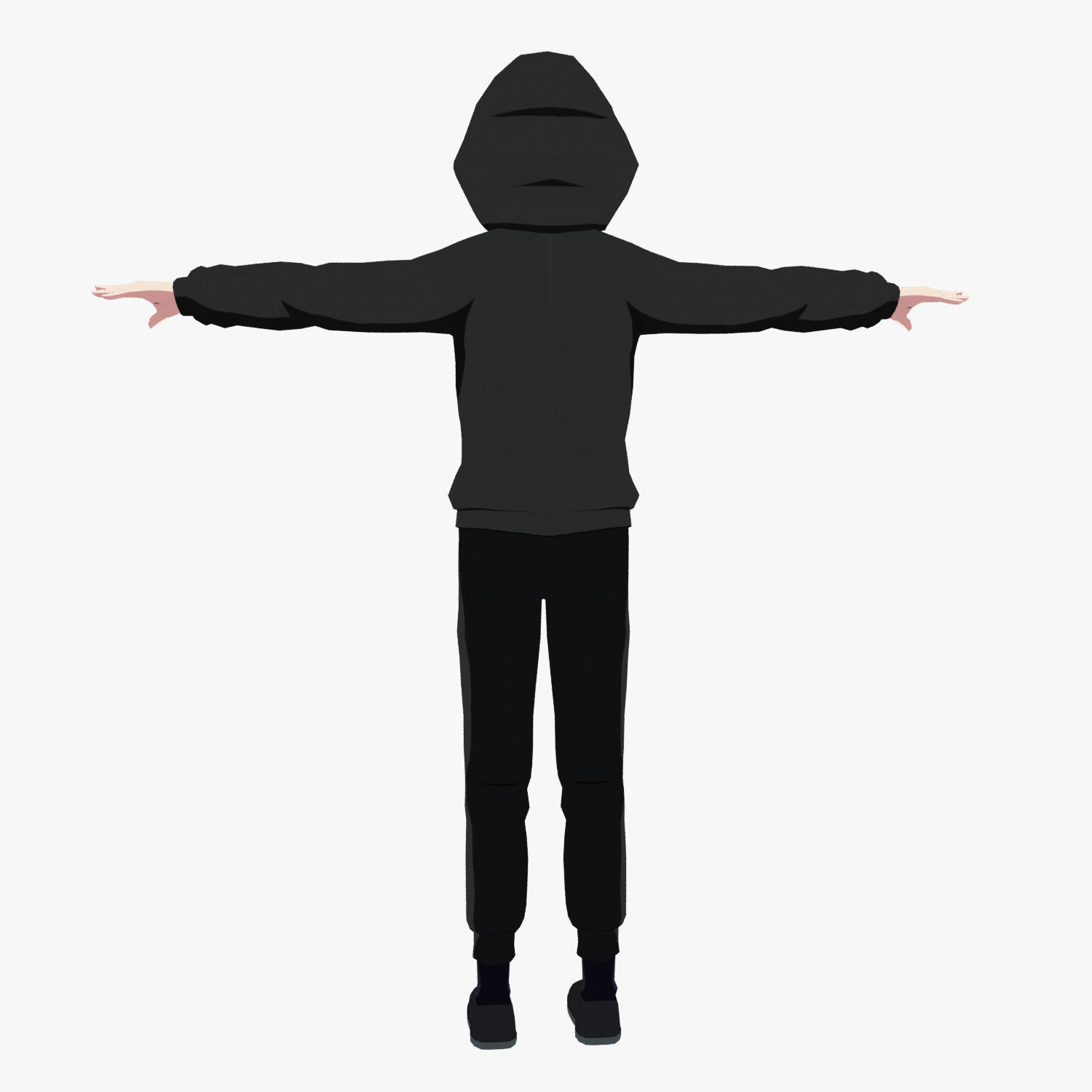 Character Aquamarine Hoshino - Oshi no Ko Low-poly 3D model_13