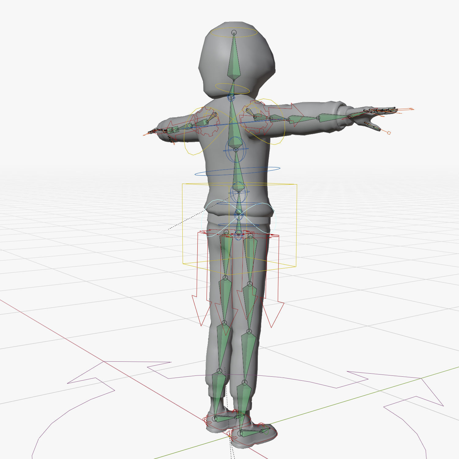 Character Aquamarine Hoshino - Oshi no Ko Low-poly 3D model_12