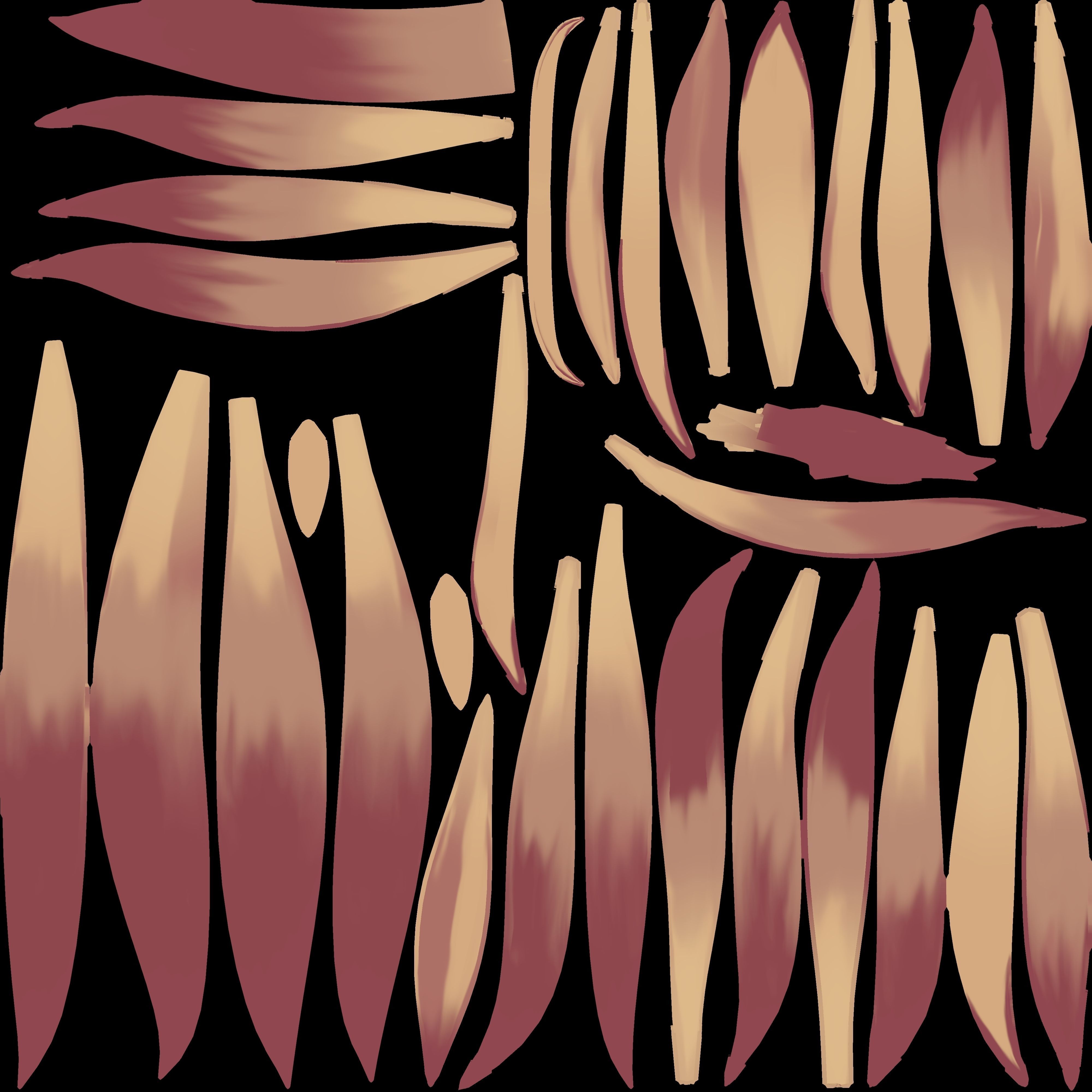 Character Aquamarine Hoshino - Oshi no Ko Low-poly 3D model_25