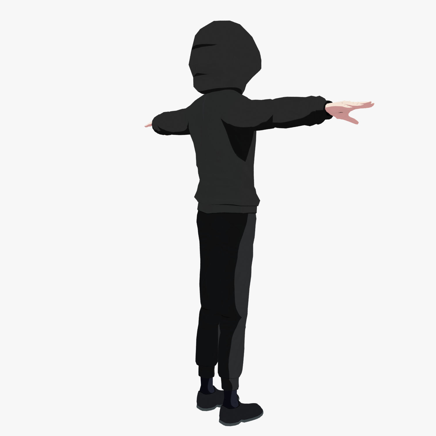 Character Aquamarine Hoshino - Oshi no Ko Low-poly 3D model_10