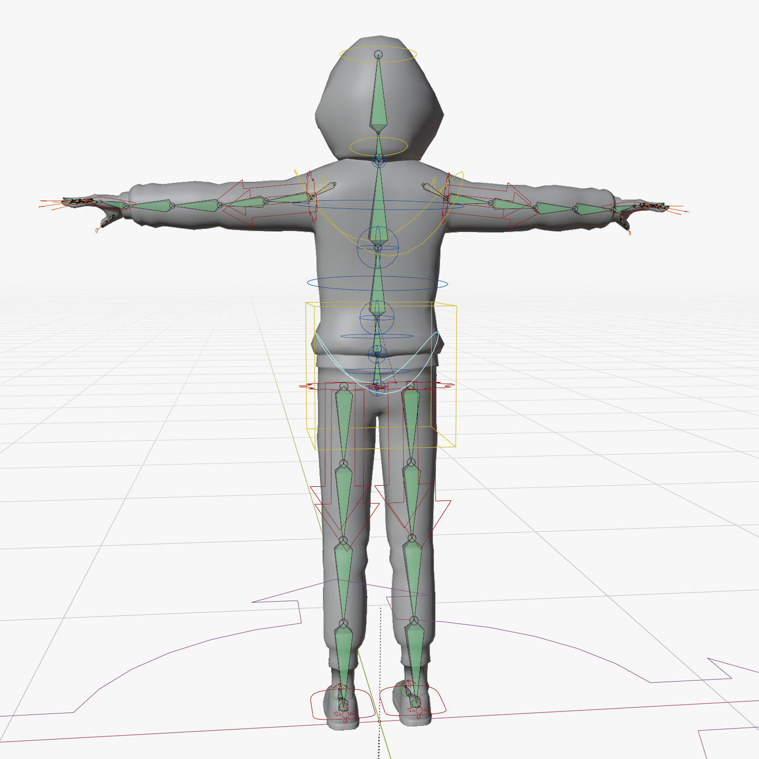 Character Aquamarine Hoshino - Oshi no Ko Low-poly 3D model_15