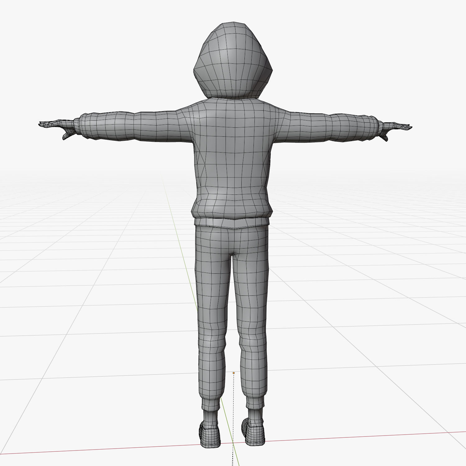 Character Aquamarine Hoshino - Oshi no Ko Low-poly 3D model_14