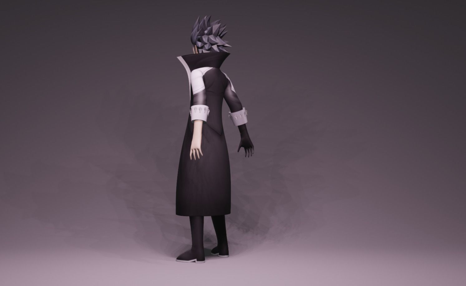 Anime Character - FT Gray Fullbuster 3D model_5
