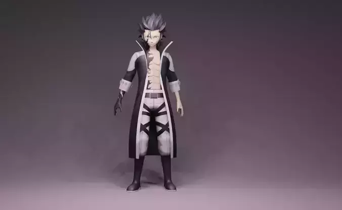 Anime Character - FT Gray Fullbuster