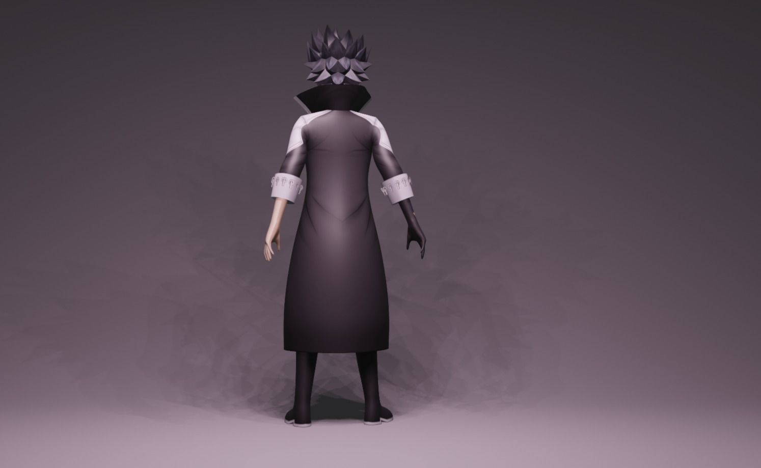 Anime Character - FT Gray Fullbuster 3D model_4