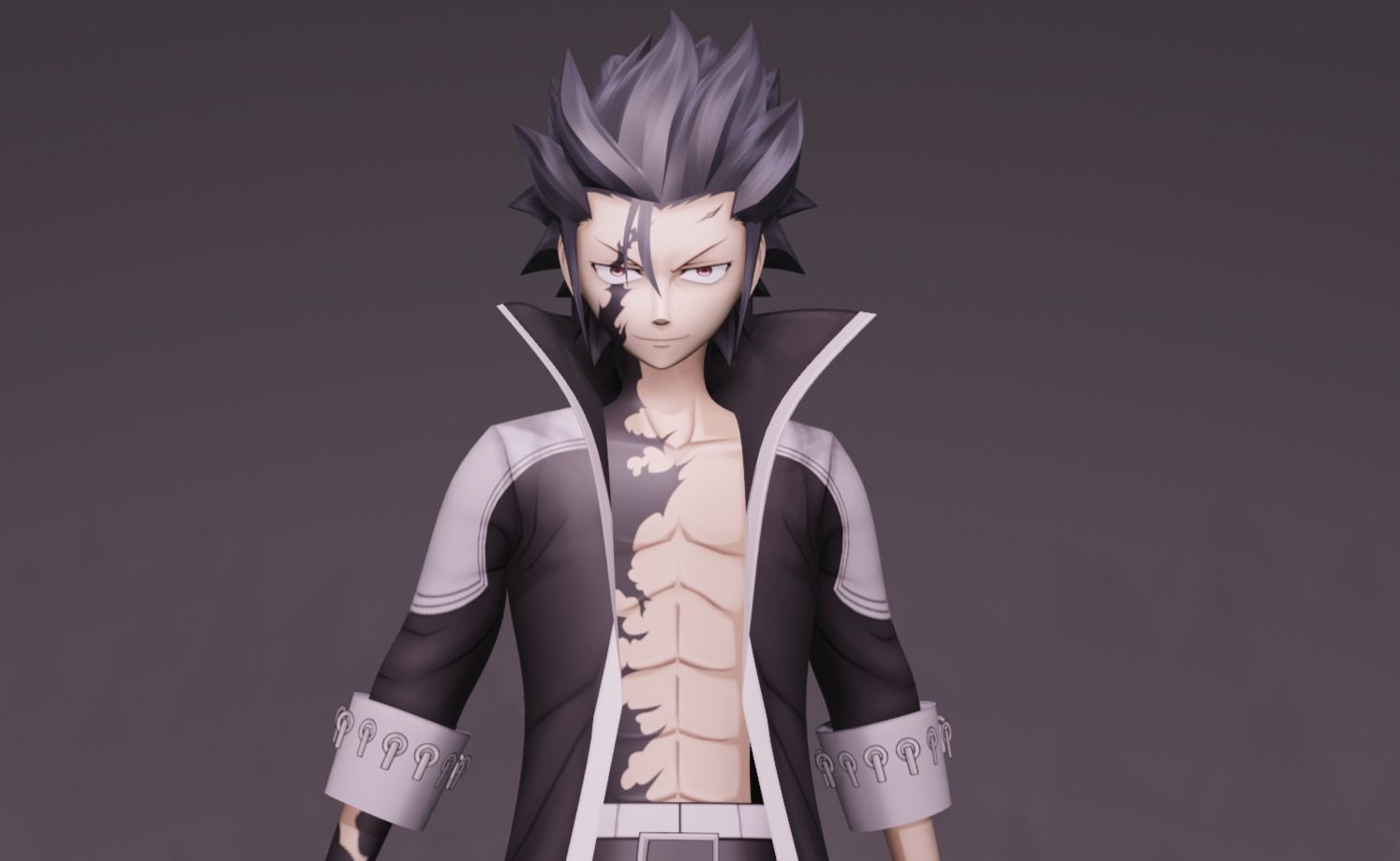 Anime Character - FT Gray Fullbuster 3D model_8