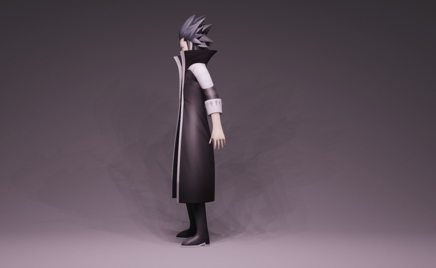 Anime Character - FT Gray Fullbuster 3D model_6