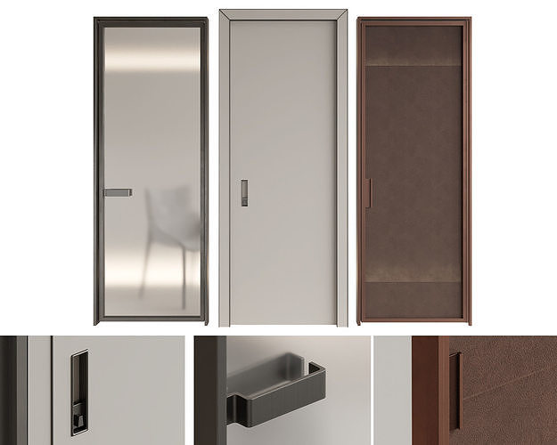 Rimadesio door set 2 3D model