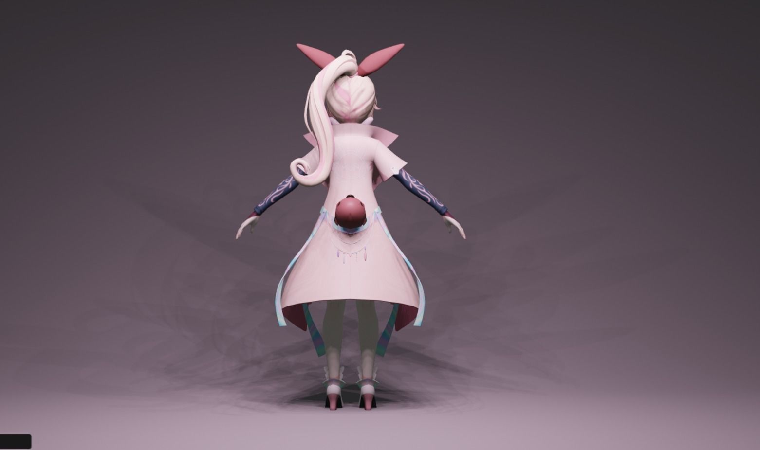 Anime Character - Unique 27 3D model_4