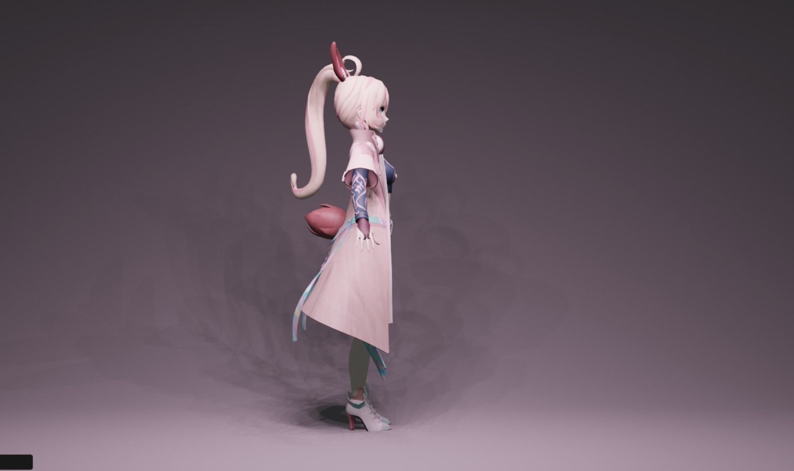 Anime Character - Unique 27 3D model_2