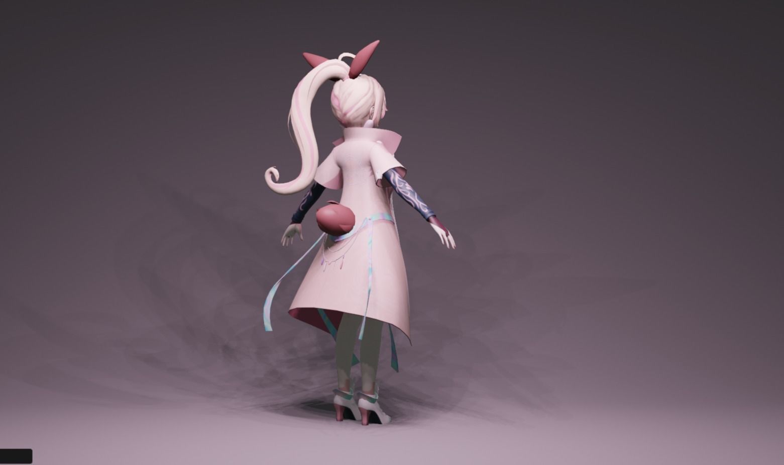 Anime Character - Unique 27 3D model_3