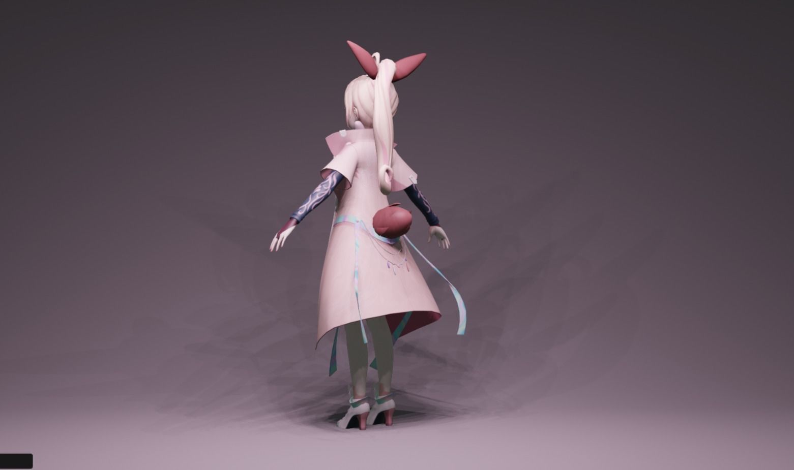 Anime Character - Unique 27 3D model_5
