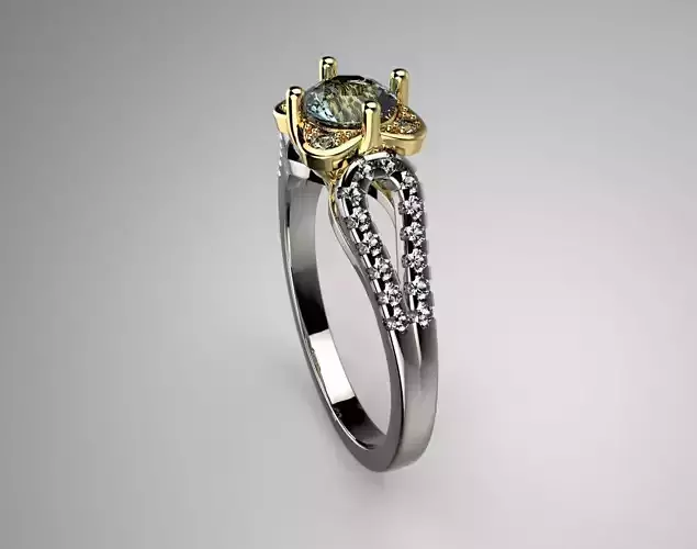 Vintage engagement Ring  Fine Jewelry For women