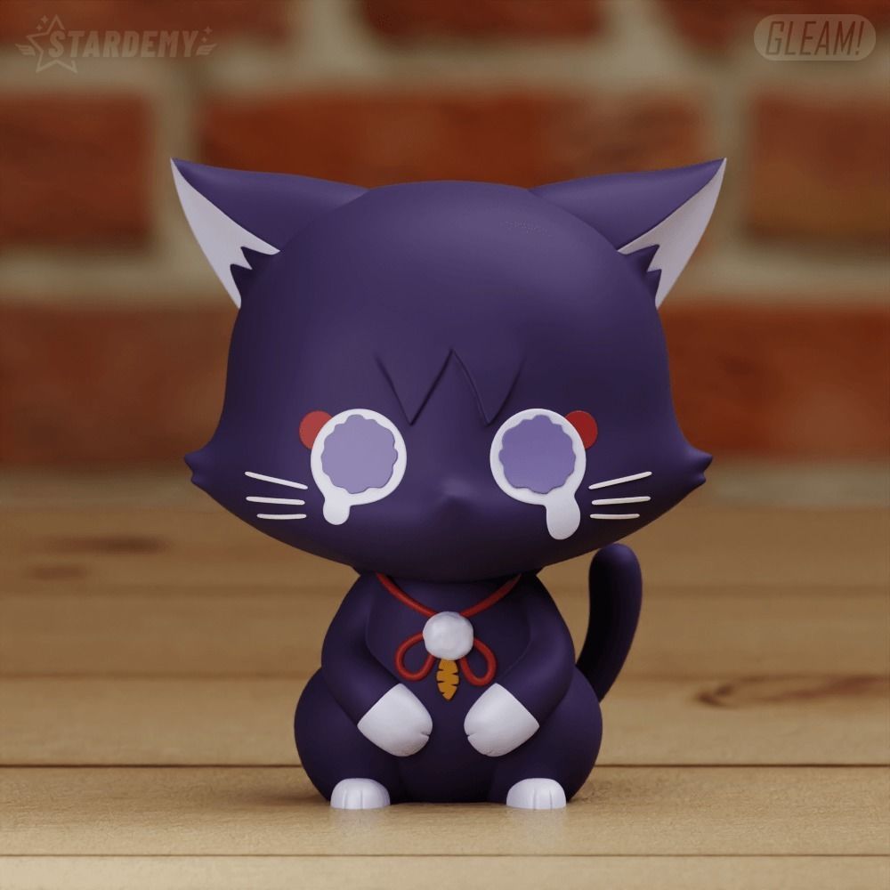 Scaramouche Cat Genshin Impact Chibi 3D print model_9