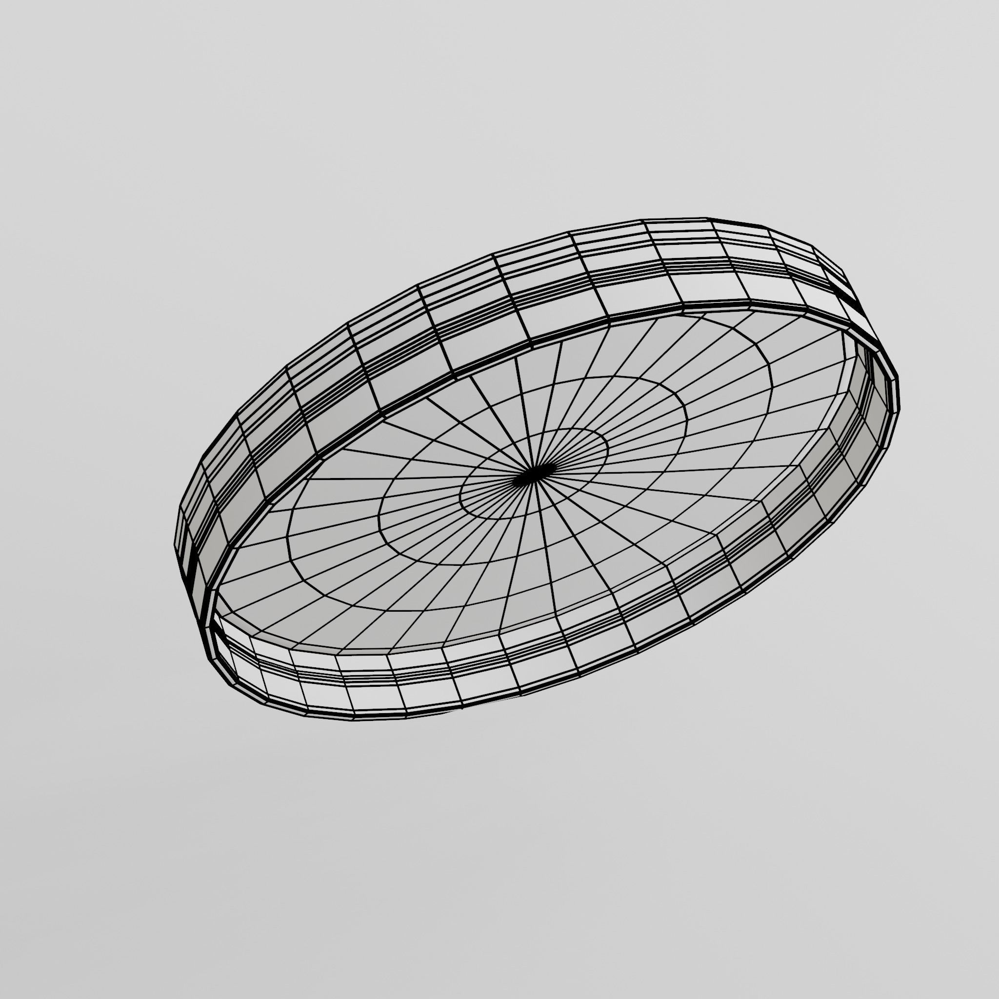 Food Container Lid and Cup Sleeve Free 3D model_8