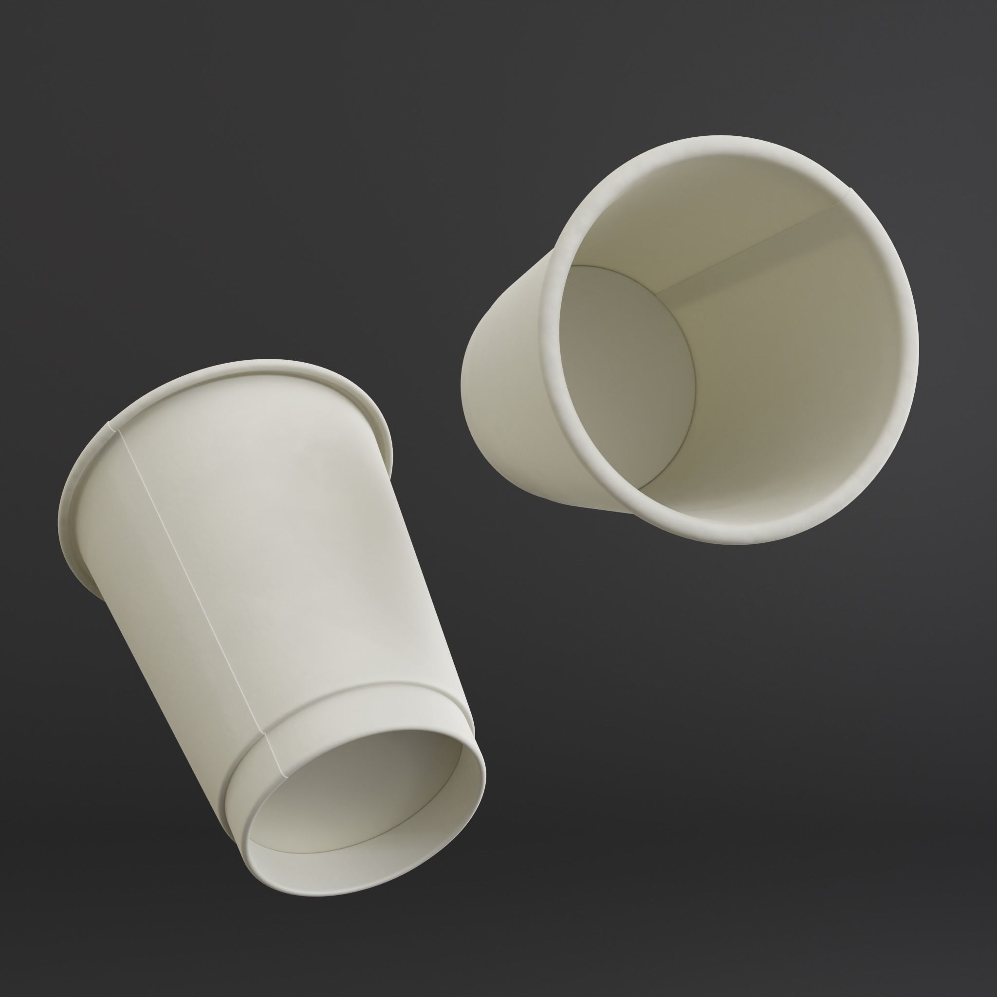 Paper Cup Collection 3D model_9