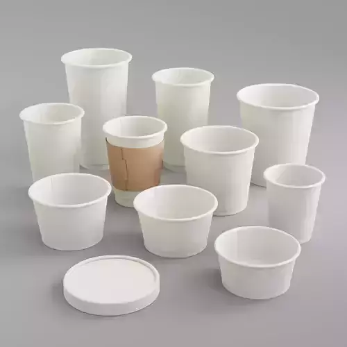 Paper Cups and Paper Food Containers Collection 