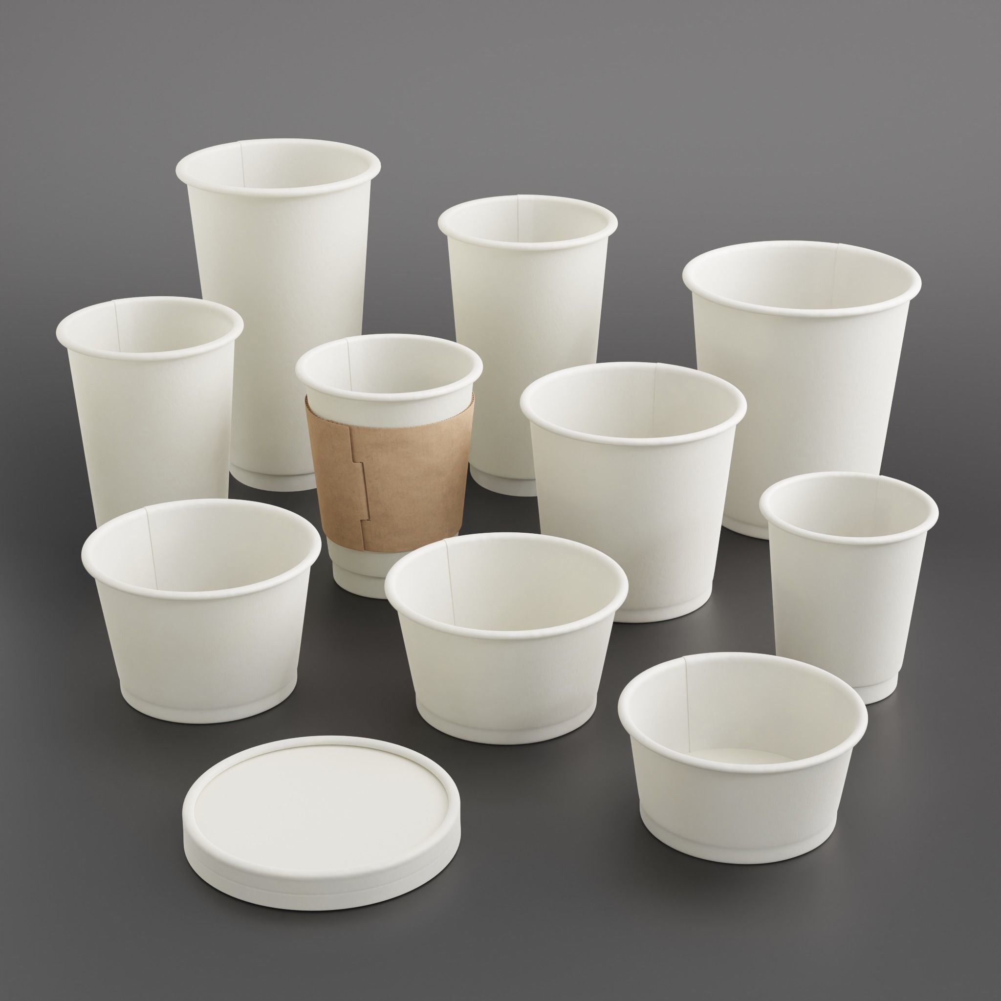 Paper Cups and Paper Food Containers Collection _2