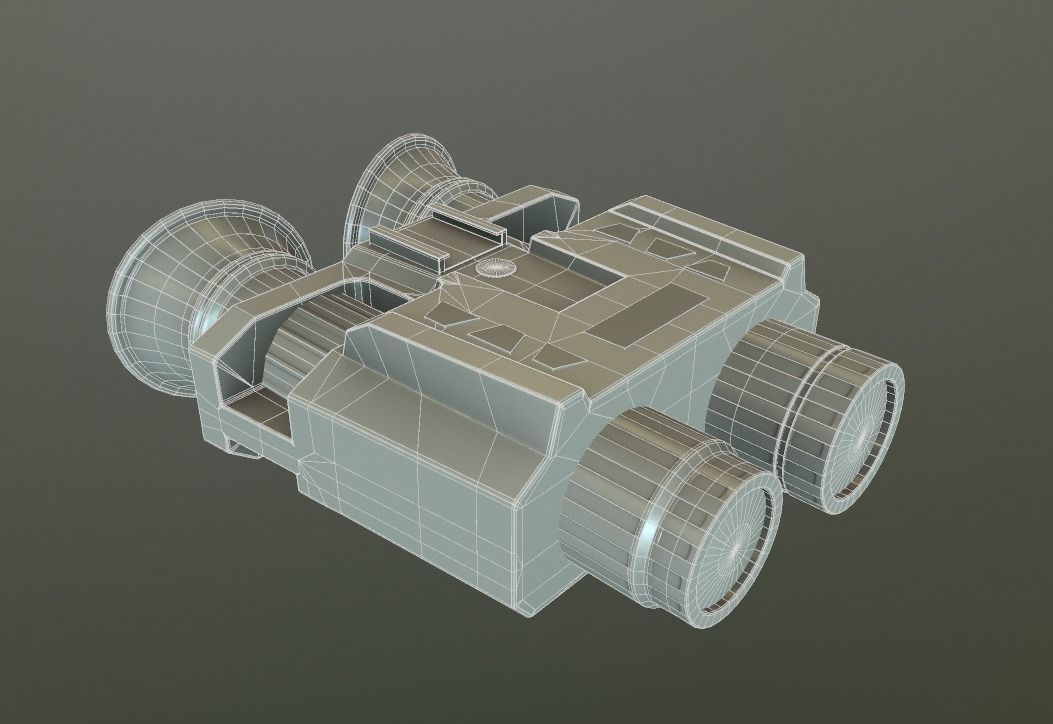 night-vision device FREE Free low-poly 3D model_7