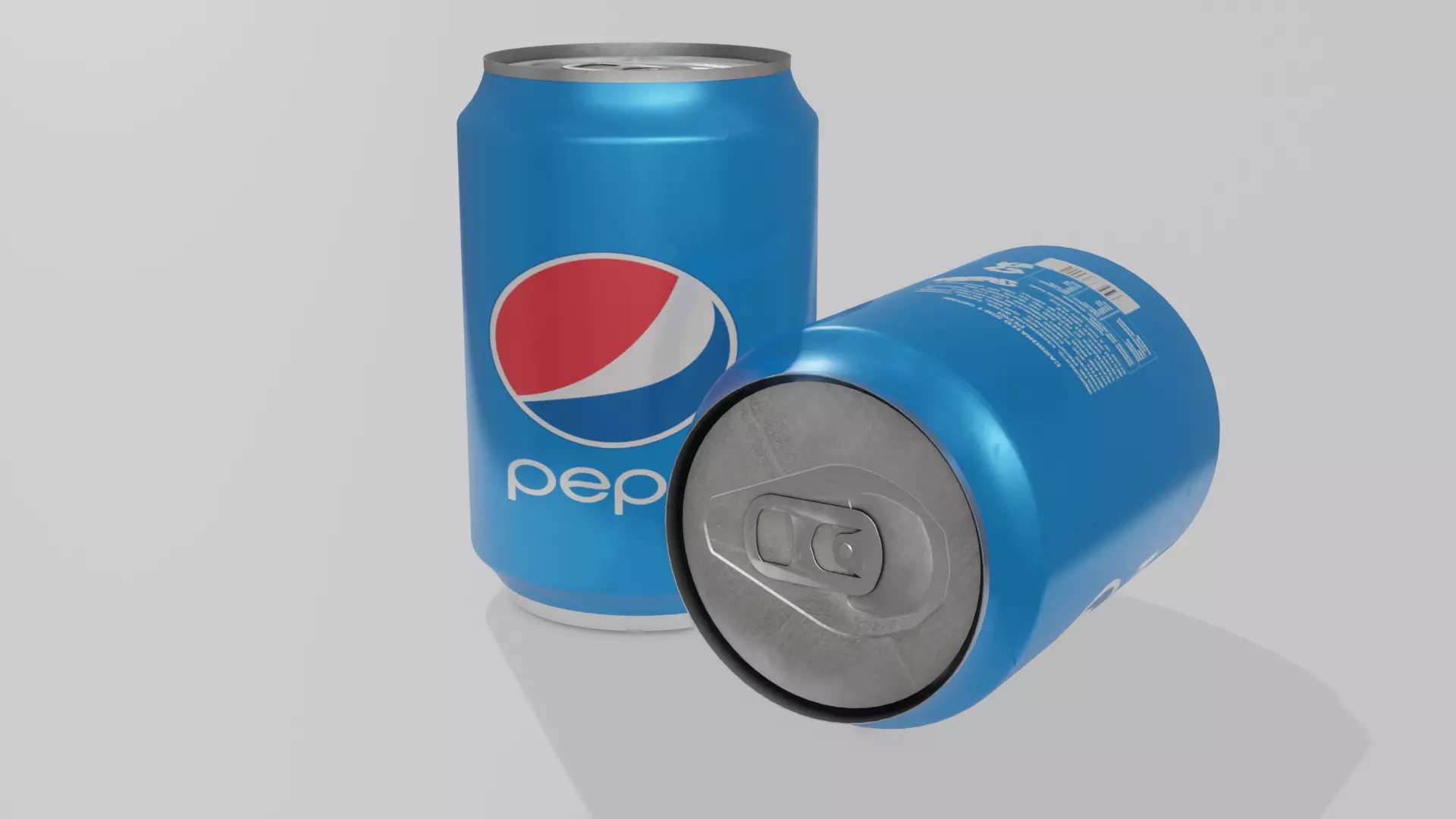 Pepsi can Free low-poly 3D model