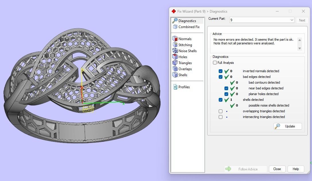 Women diamond ring 3dm stl render 3D Model Collection 3D print 3D print model_4