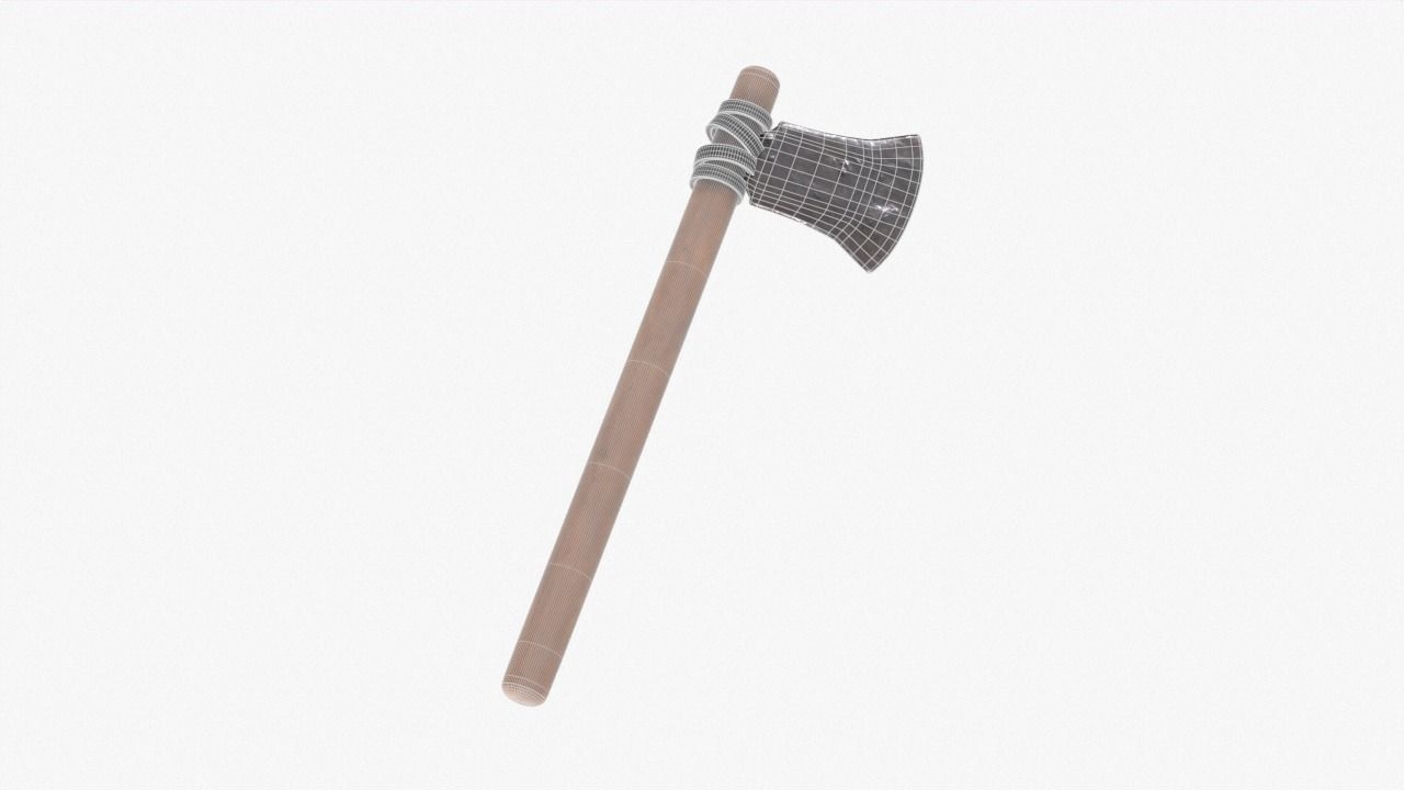 Old Axe Free 3D model_6