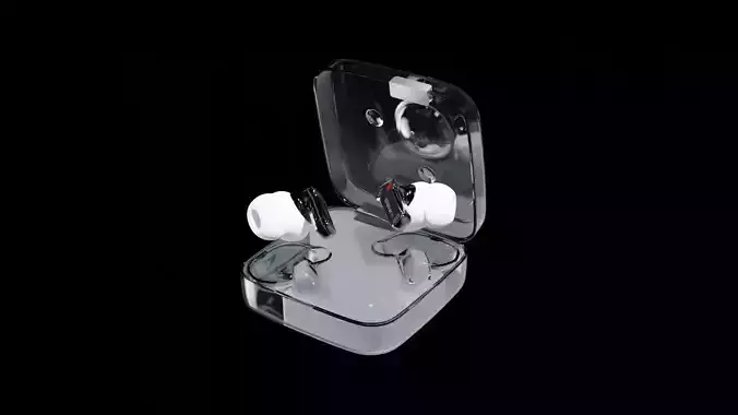 Nothing Ear 1 or 2 3D model Hight Quality earbuds 3D model