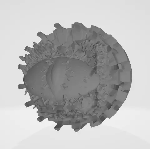 eye knob 3D print model