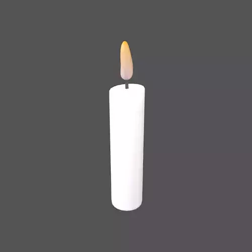 Cartoon Candle V1 002