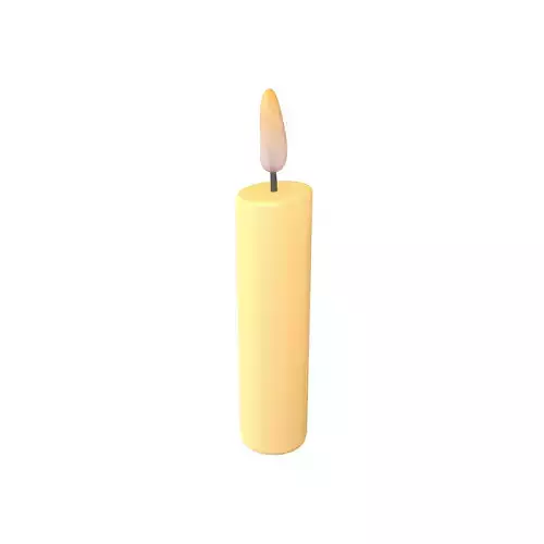 Cartoon Candle V1 003