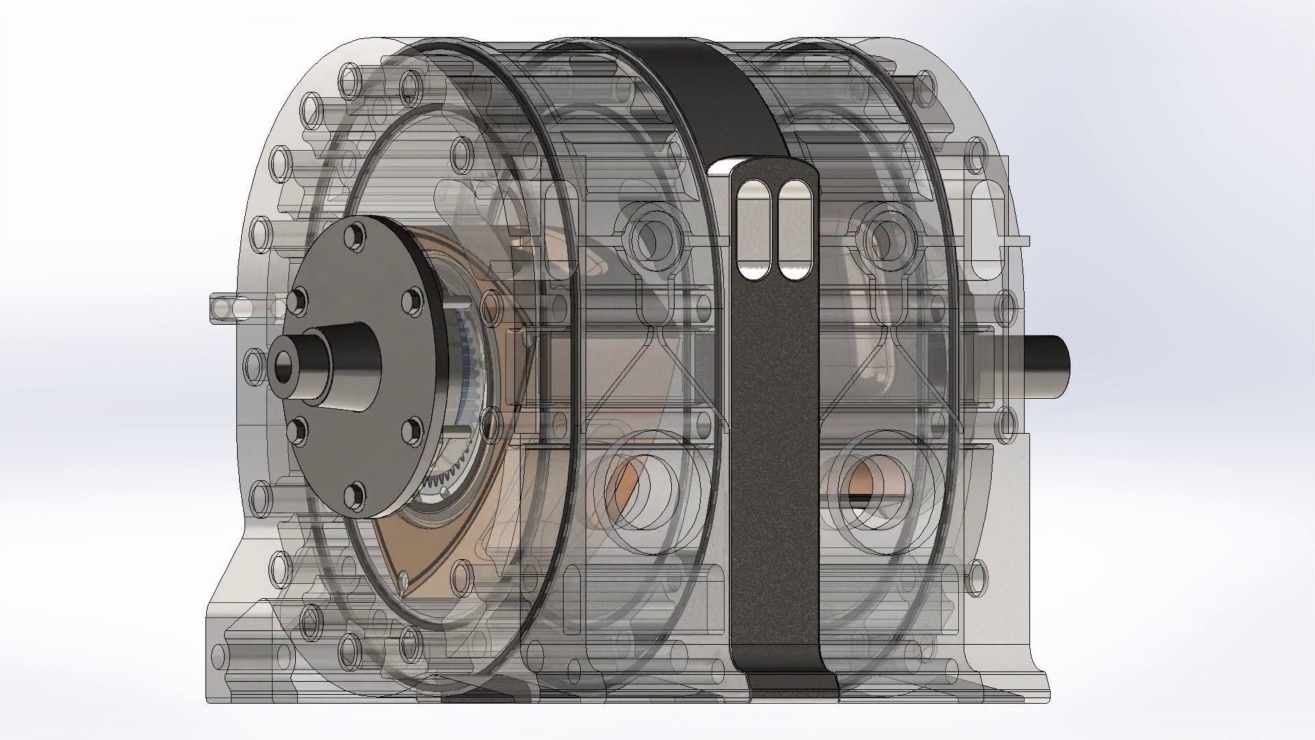 Wankel Engine by Solidworks 3D model_3