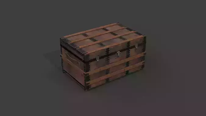 1800s TRUNK-CHEST 3D print model