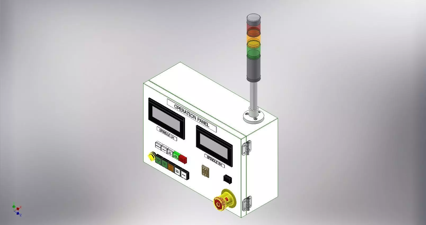 26333-OPERATION PANEL 3D model_0