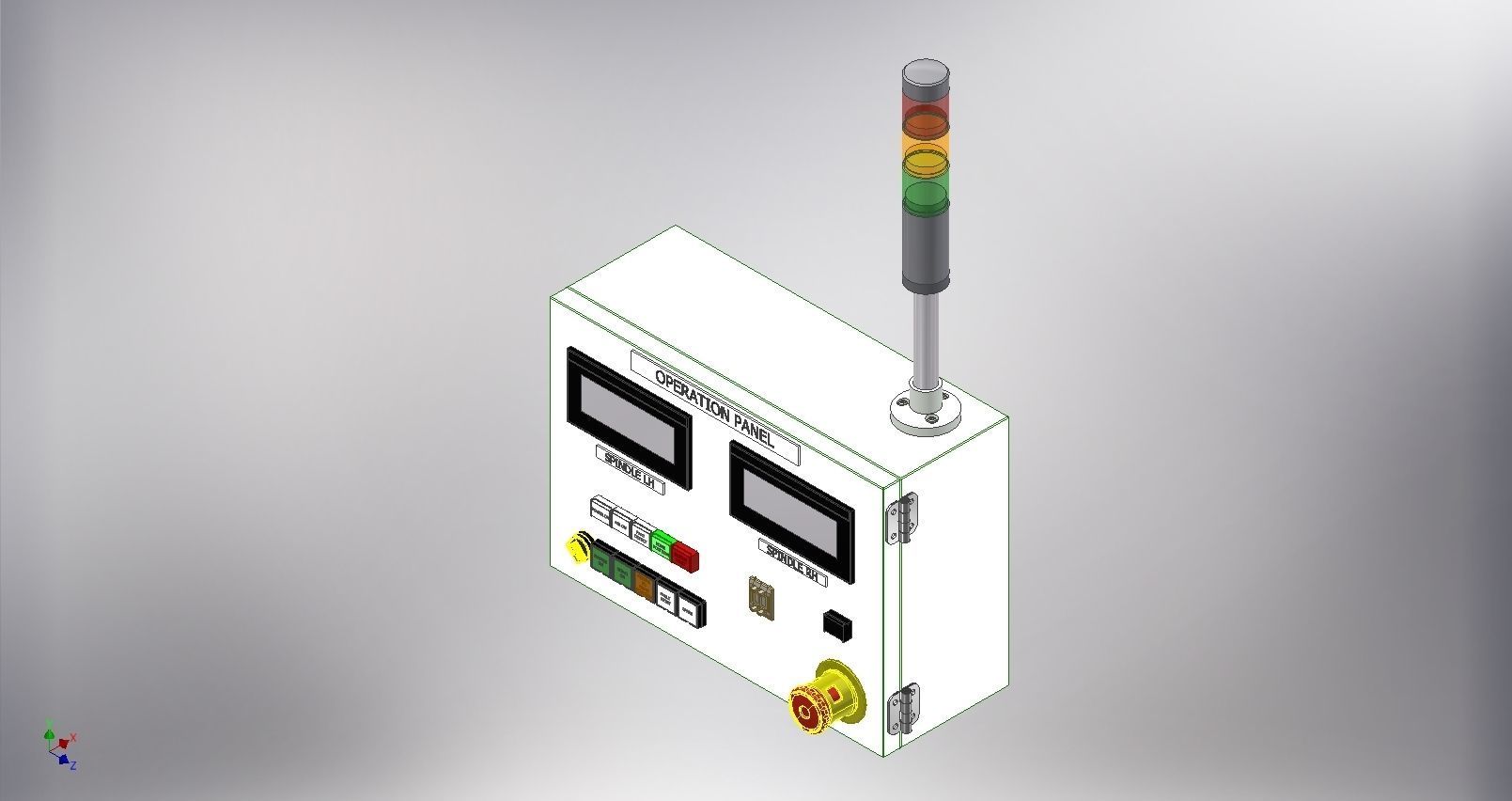 26333-OPERATION PANEL 3D model_7