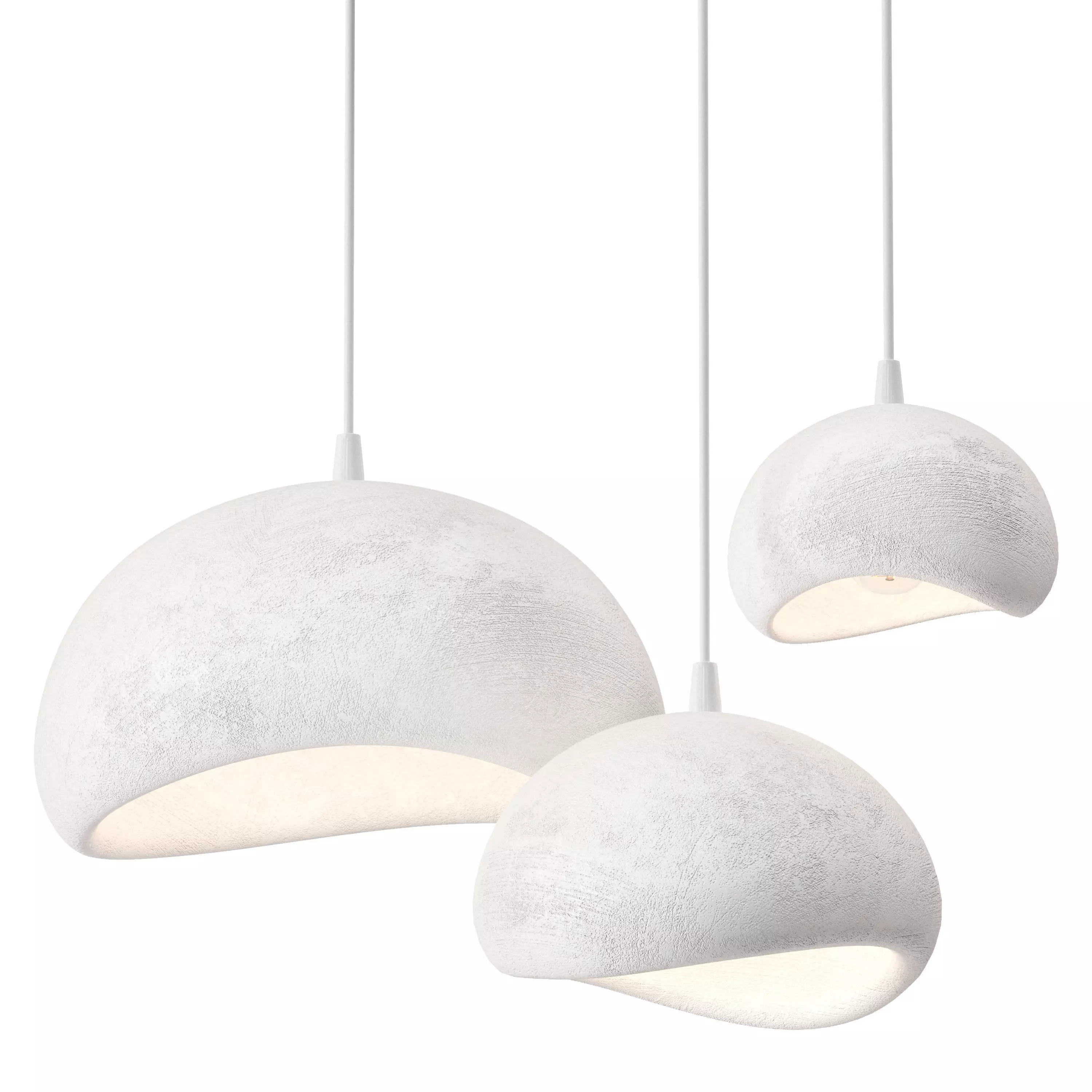 Hanging Lamp Wabisabi 3D model_0