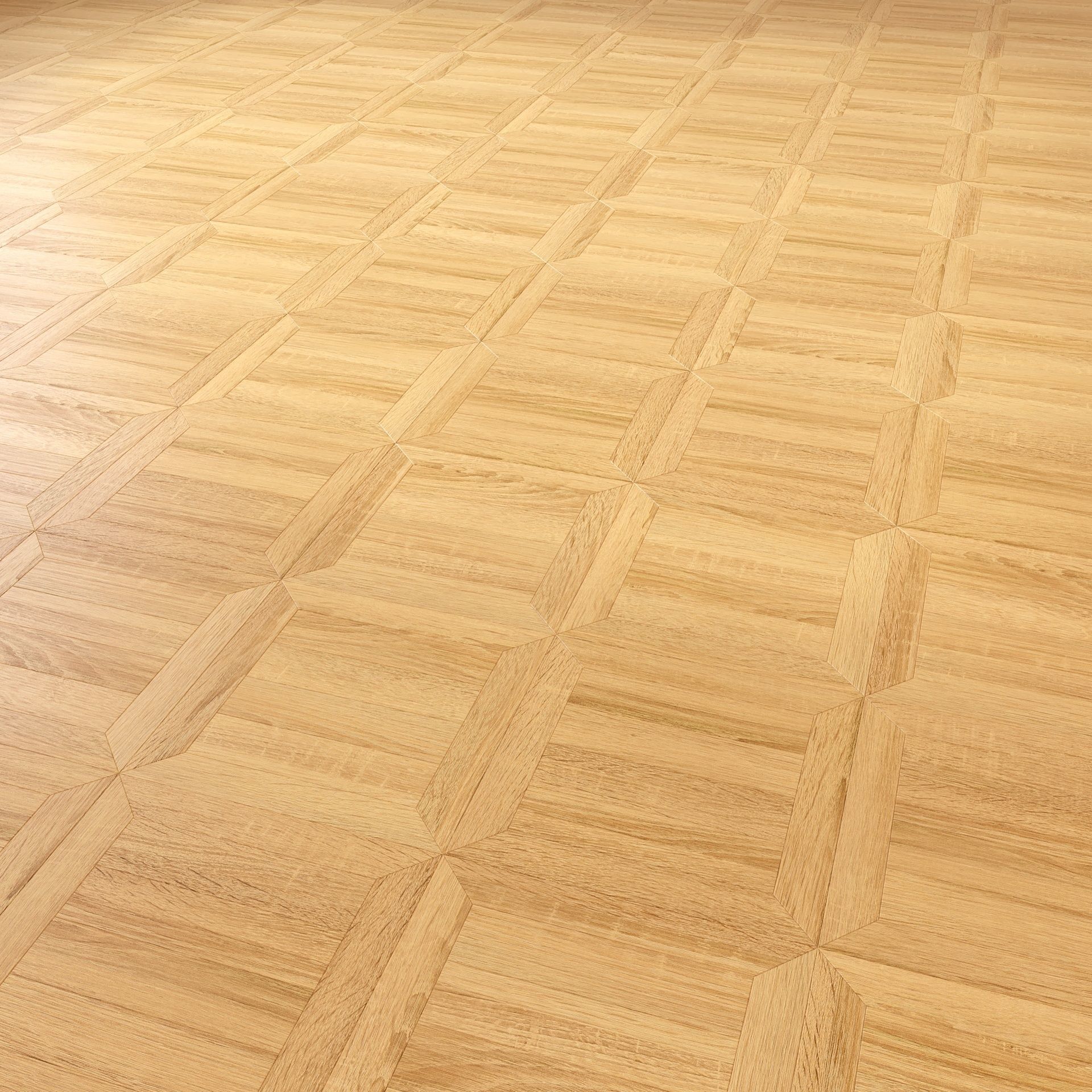 Parquet - Laminate - Wooden floor 2 in 1 Low-poly 3D model_7