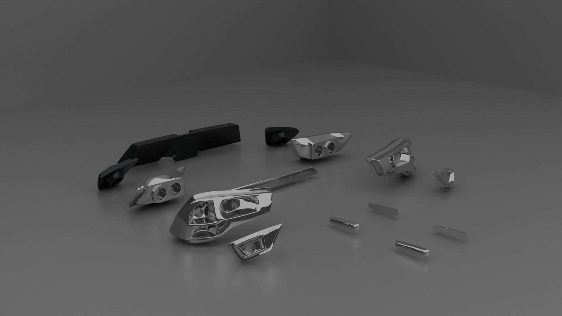 2008 Mitsubishi Pajero Sport  3D print model_9