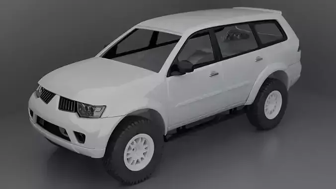 2008 Mitsubishi Pajero Sport  3D print model